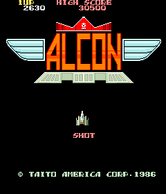 Alcon (US) Title Screen